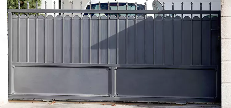 Metal Driveway Gate Installation Highland Park